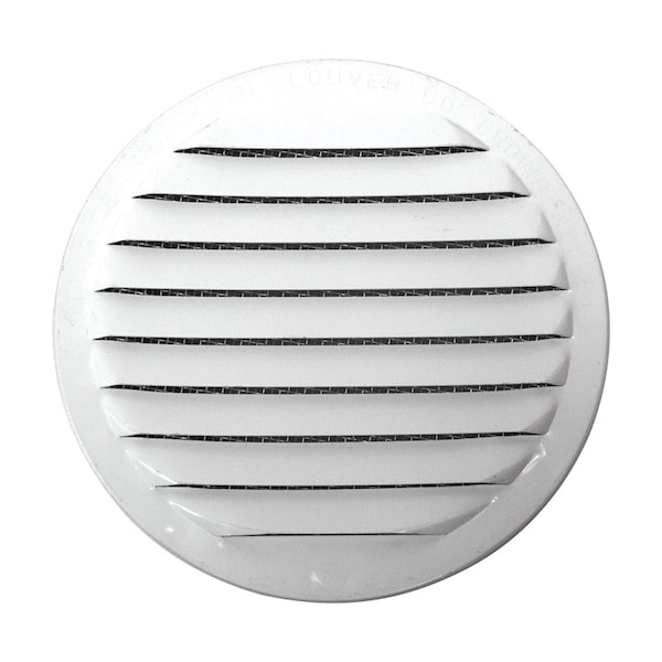 Maurice Franklin Lou Maurice Franklin Louver 4 in. W X 4 in. L Gloss White Aluminum Mini Louver RLW-100 4 - main